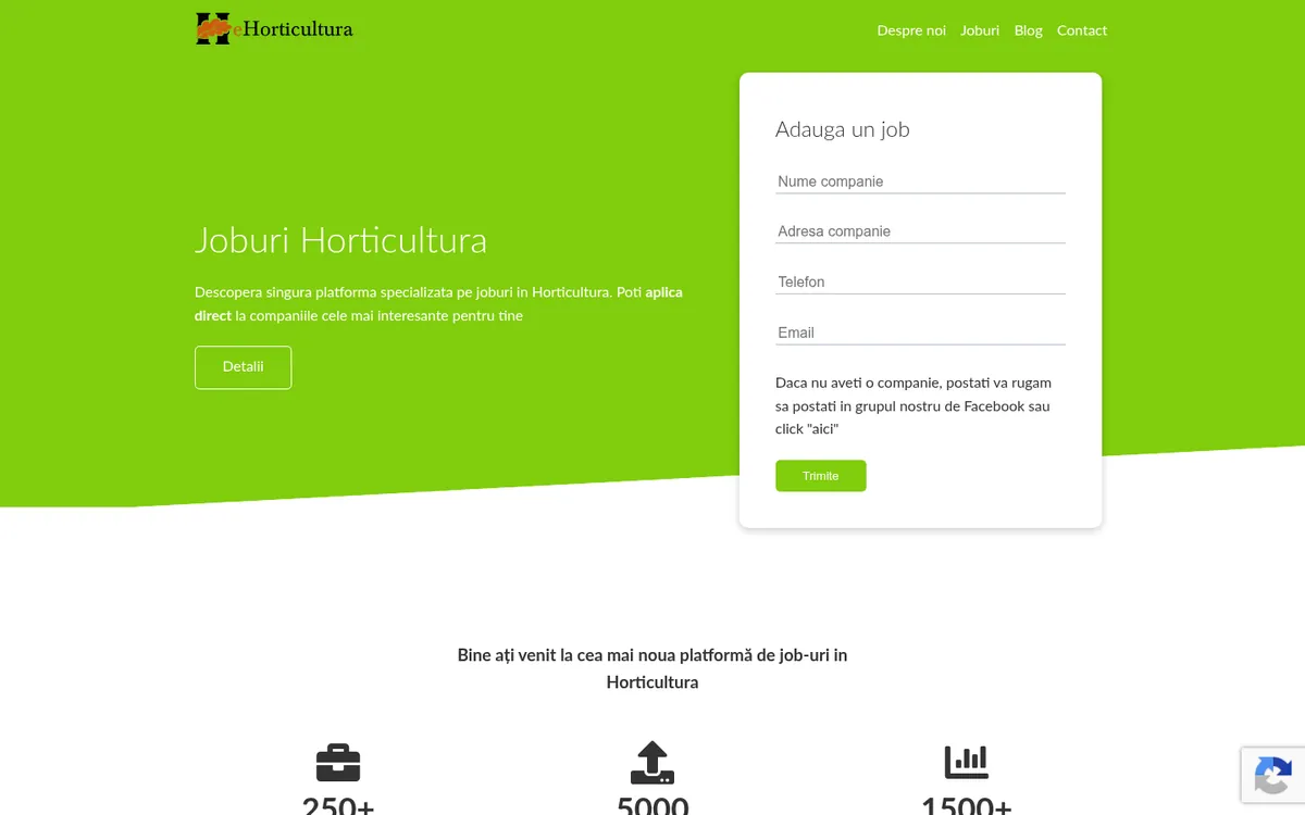 eHorticultura.ro screenshot