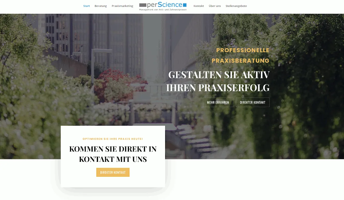 PerScience screenshot