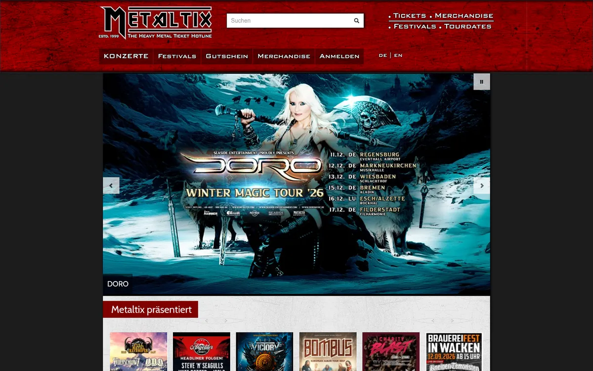 Youtix Ticketplattform screenshot